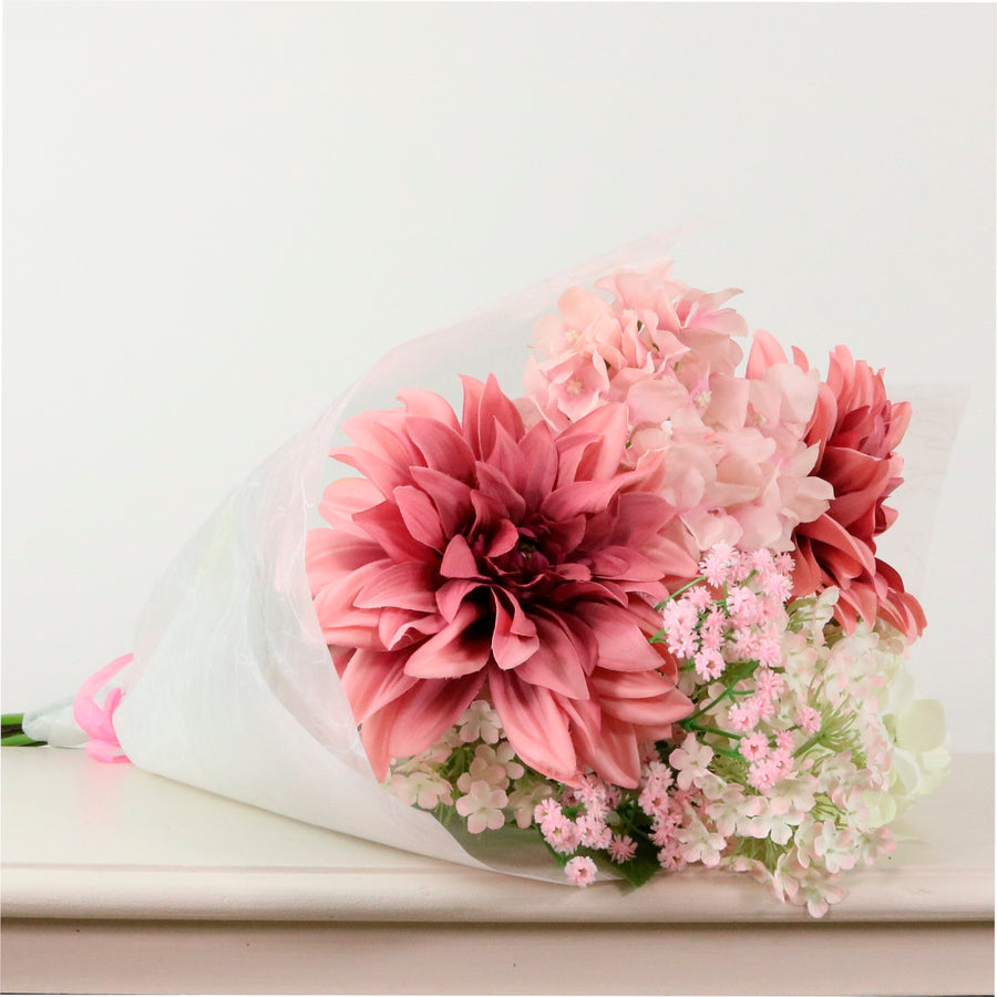 Open Top Ruffled Rose Mix