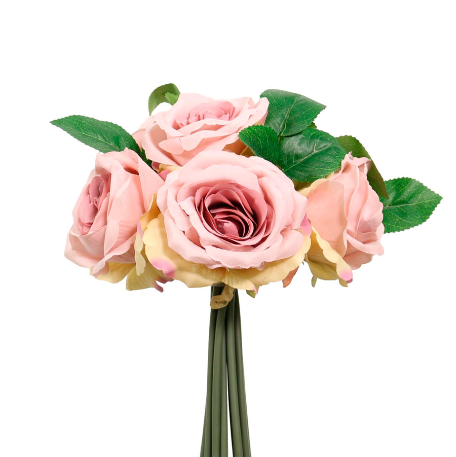 Tea Rose Hand Tie (large) (6x Stems)