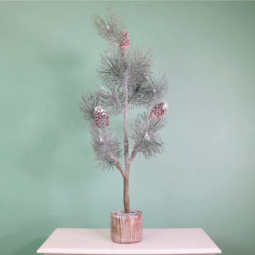 Winter Frostwhisper Needle Pine Tree (95cm)