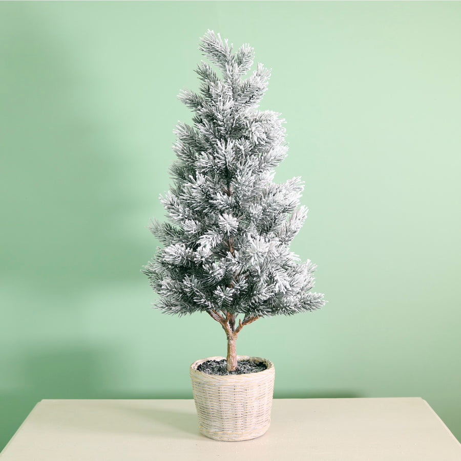 Winter Snowfall Spruce Tree (63cm)