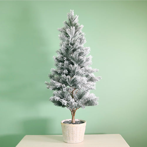 Winter Snowfall Spruce Tree (84cm)