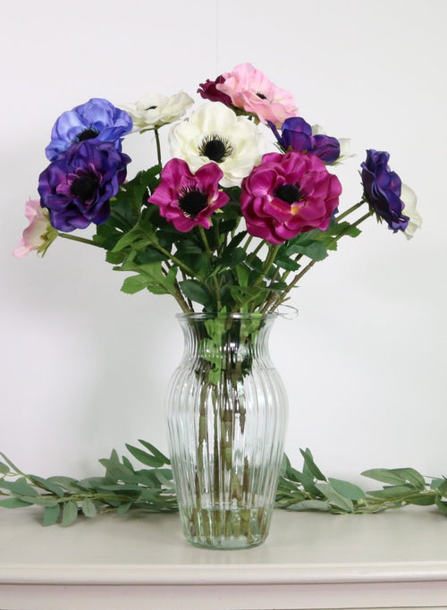 Anemone In Darcy Vase Arrangement