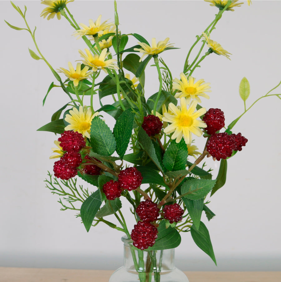Berry & Bloom Mixed Arrangement (Quantity 9/3 Colours)