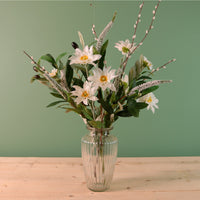 Olive, Scabiosa & Pussy Willow Arrangement