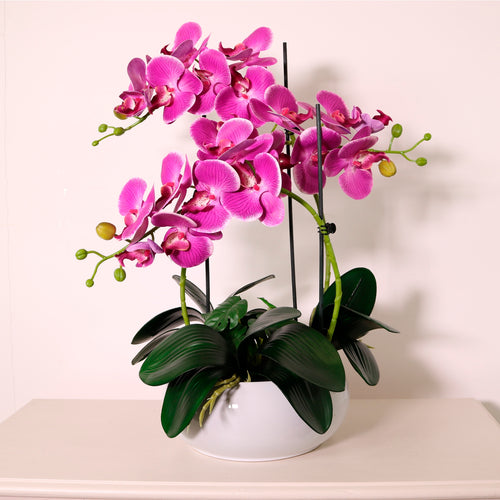 Luxury Faux Orchid Arrangement No:1