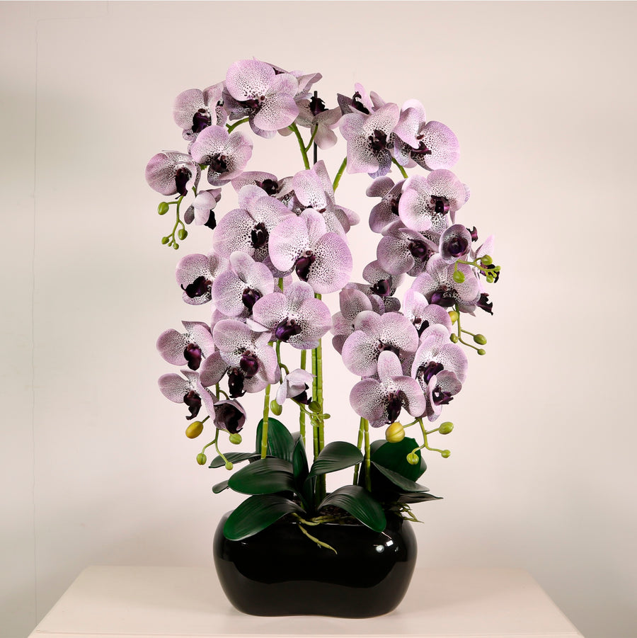 Lavish Faux Orchid Arrangement No:7