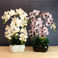 Lavish Faux Orchid Arrangement No:7