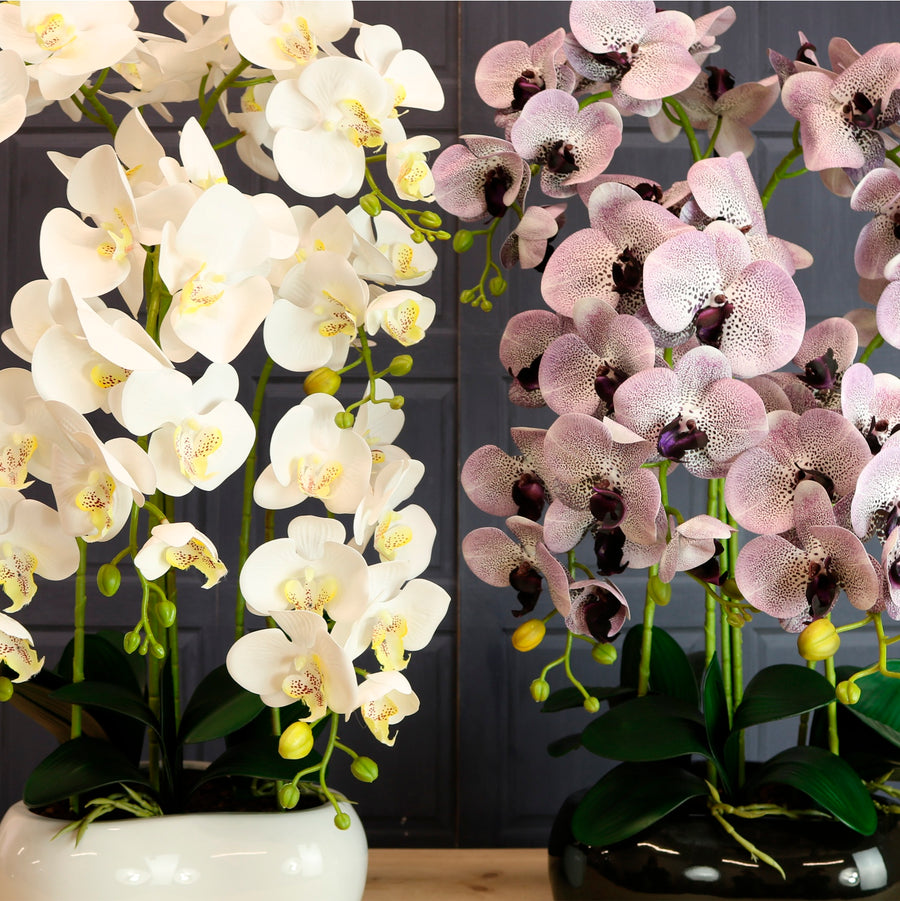 Lavish Faux Orchid Arrangement No:7