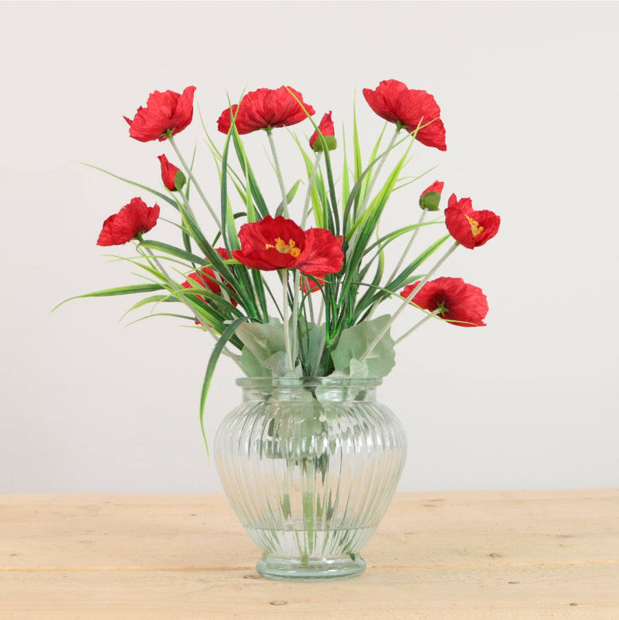 Mila Poppy & Grass Arrangement