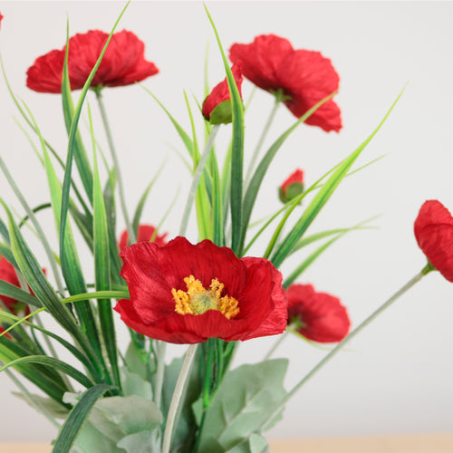 Mila Poppy & Grass Arrangement