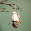 Festive Hanging Resting Wren