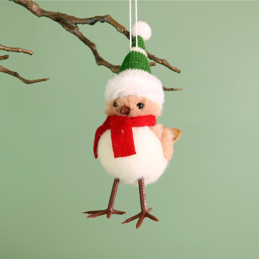 Festive Hanging Wrens (2 Designs - Ruffles & Rosie)