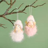 Festive Hanging Pom Fairy No3. (2 Designs - Sparkle & Shine)