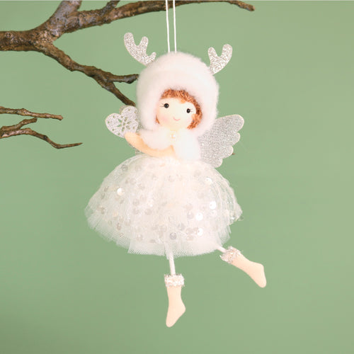 Festive Hanging Fairy No4 (2 Designs - Twinkle & Tiara)