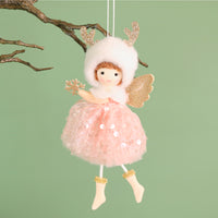 Festive Hanging Fairy No4 (2 Designs - Twinkle & Tiara)