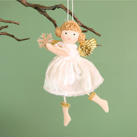 Festive Hanging Fairy No5. (2 Designs - Scarlett & Fifi)