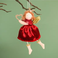 Festive Hanging Fairy No5. (2 Designs - Scarlett & Fifi)