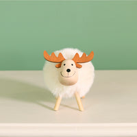 Festive Fluffy Donner Reindeer