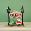 Festive Wooden Countdown To Xmas No:4 (Light Up)