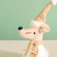Festive Winifred The Skiing Mouse
