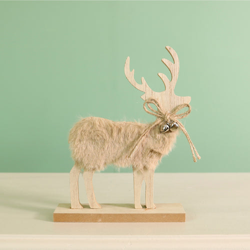 Festive Fluffy & Wooden Bramblehoof The Stag