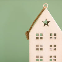 Festive Metal Hanging Horse Ornament No:1