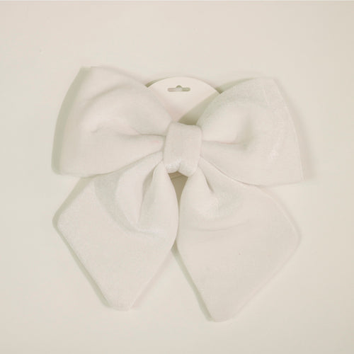 Velvet Hanging Bow Medium