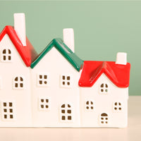 Ceramic The Little Hideaways Light Up Cottages