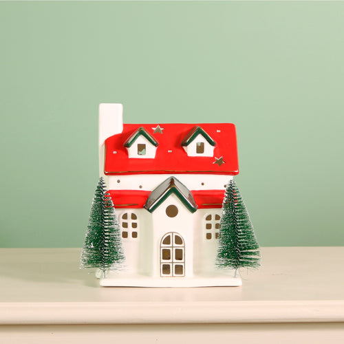 Ceramic The Nook Light Up Cottage
