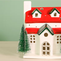 Ceramic The Nook Light Up Cottage