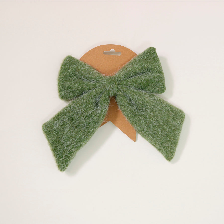Festive Fleece Bow (Small)