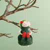 Festive Hanging Jingle Whiskers Felt Mouse