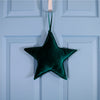 Velvet Hanging Star Cushion