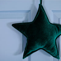 Velvet Hanging Star Cushion