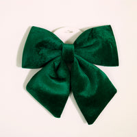 Velvet Hanging Bow Medium