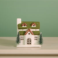 Ceramic Twinkle Light Up Cottage