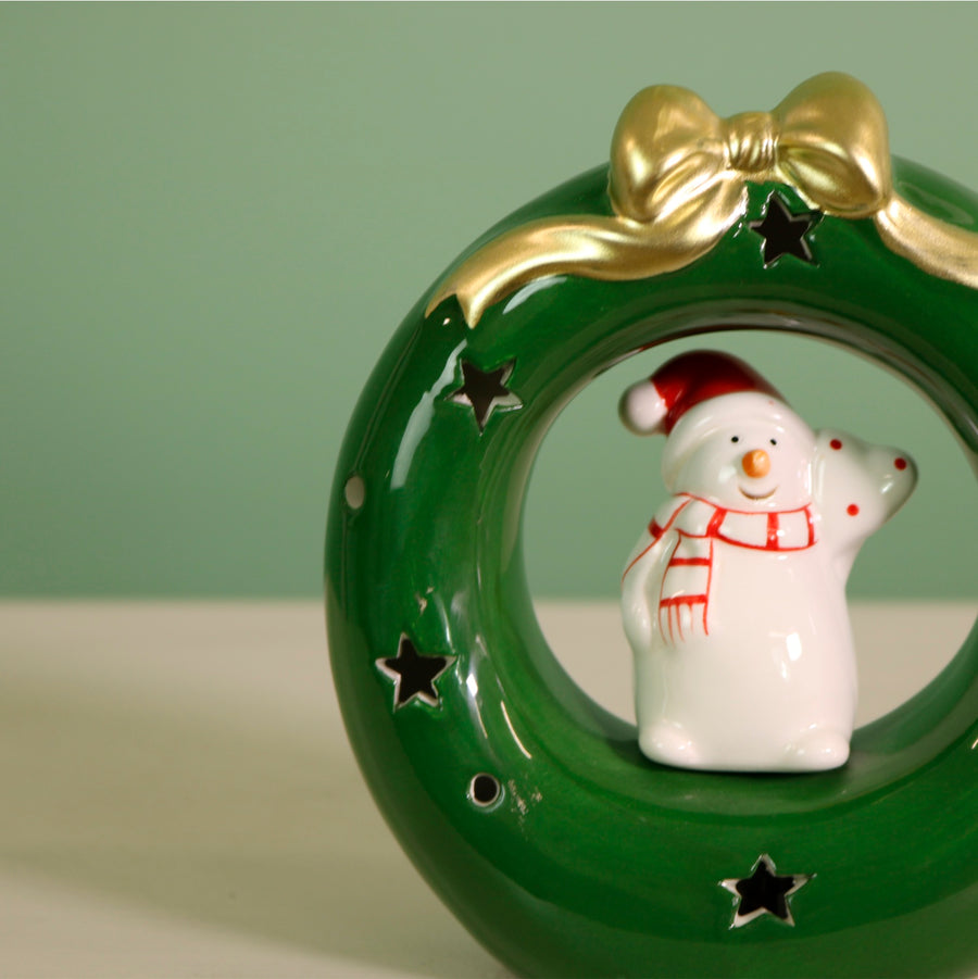 Ceramic Blizzard The Light Up Snowman