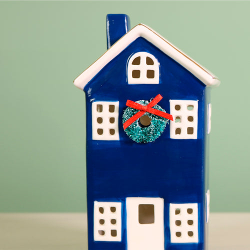 Ceramic Misty Bay Light Up Cottage