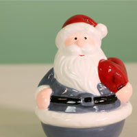 Ceramic Claus Mccheer Ornament