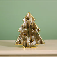 Ceramic Chrome Light Up Ornament