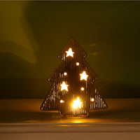 Ceramic Chrome Light Up Ornament