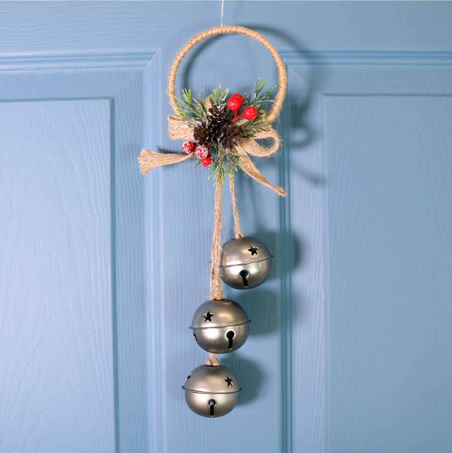 Festive Sleigh Bell Hoop