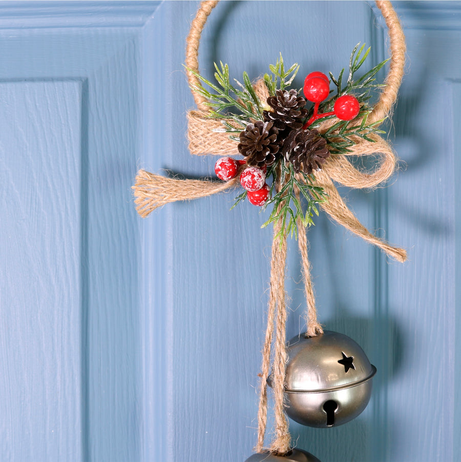 Festive Sleigh Bell Hoop