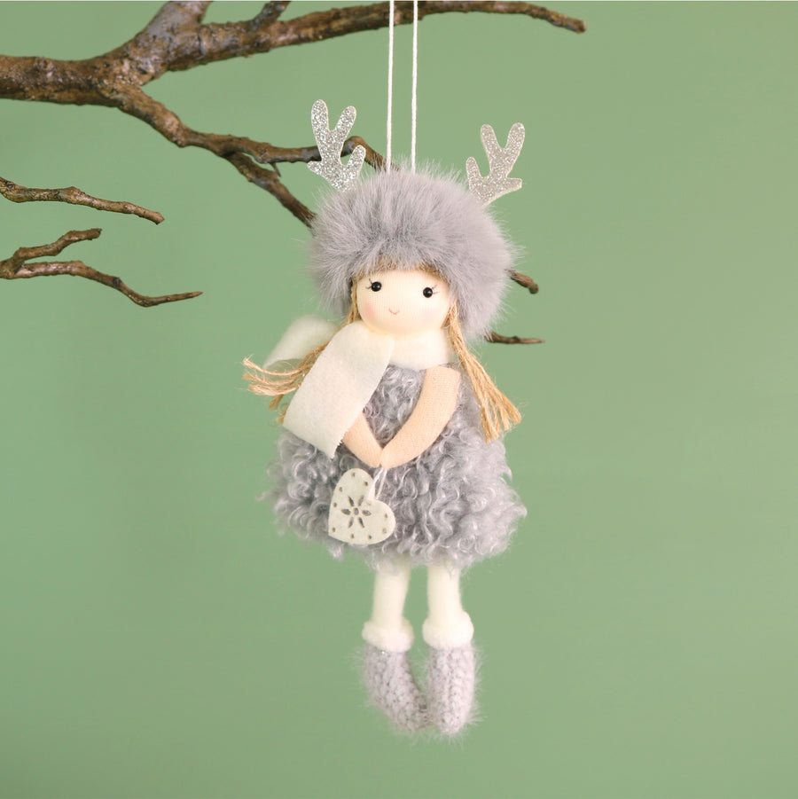 Festive Hanging Fairy No1. (2 Designs - Lumi & Clover)