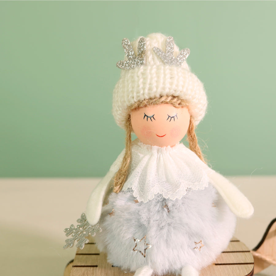 Festive Felicity Fairy On A Toboggan