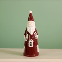Ceramic Kris Kringle Light Up Ornament