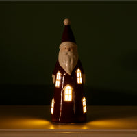 Ceramic Kris Kringle Light Up Ornament
