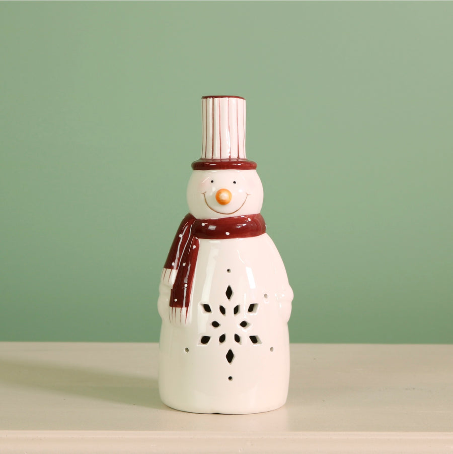 Ceramic The Icicle Light Up Snowman