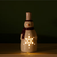 Ceramic The Icicle Light Up Snowman