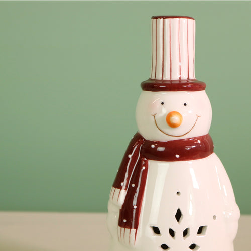 Ceramic The Icicle Light Up Snowman